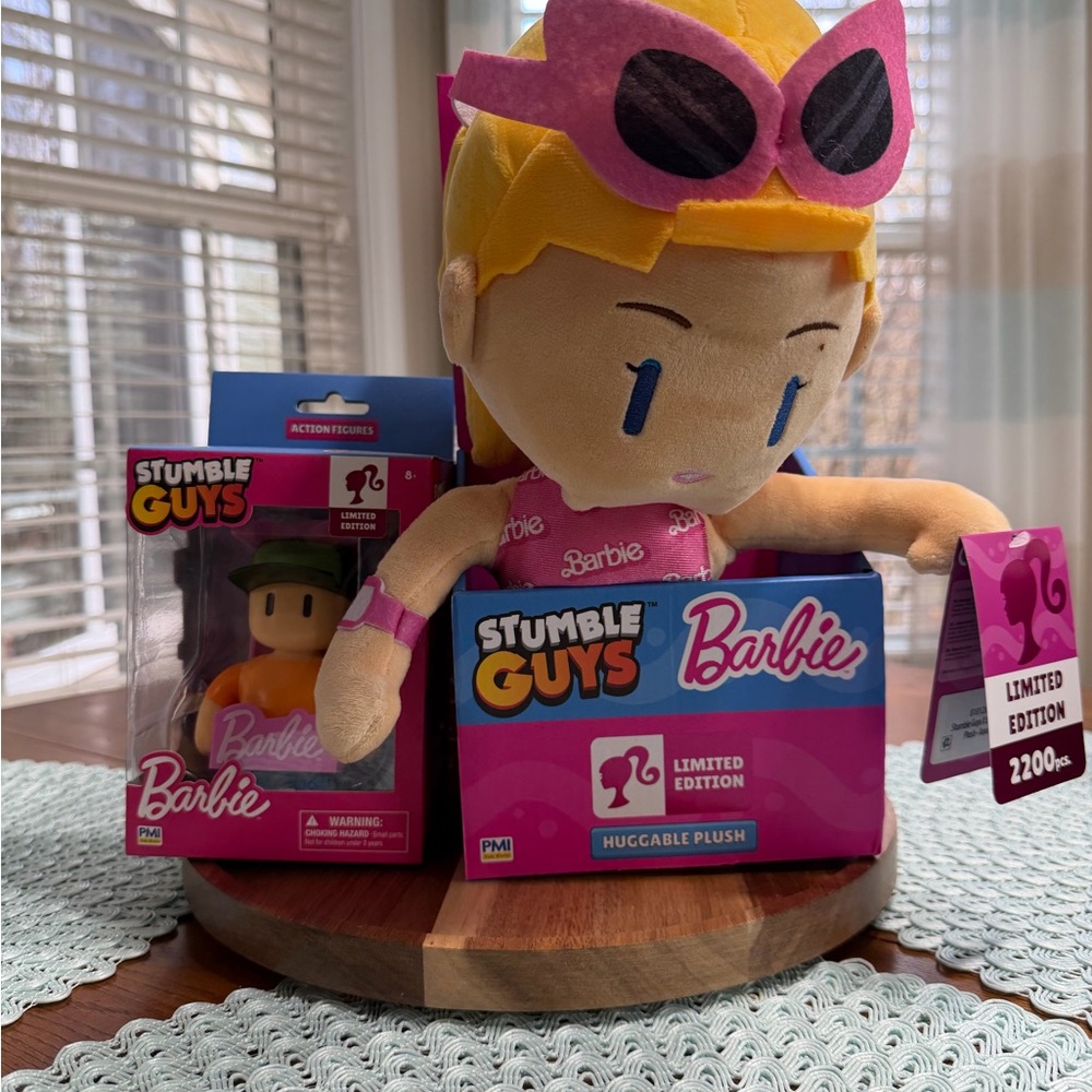 Barbie Stumble Guys Plush and Action Figure